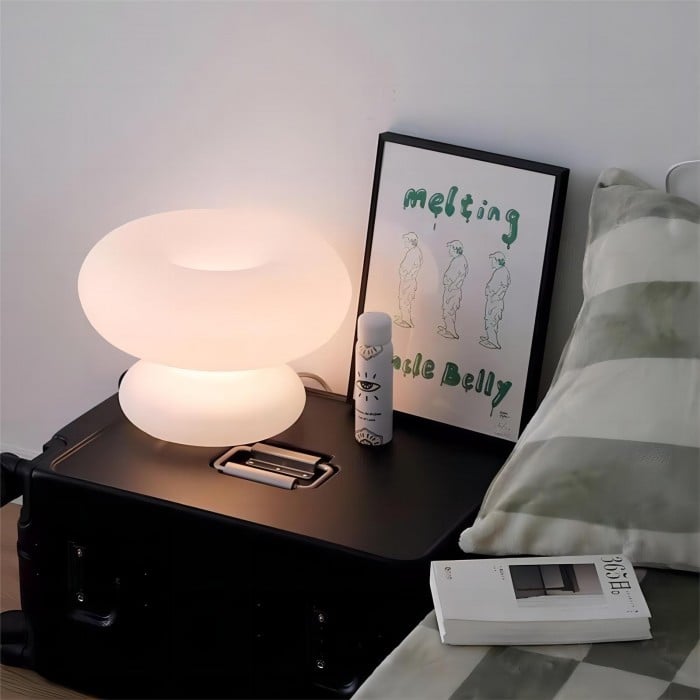 Olivier Glas Donut Bauhaus Tischlampe | Kaufen Sie eine, erhalten Sie eine gratis!