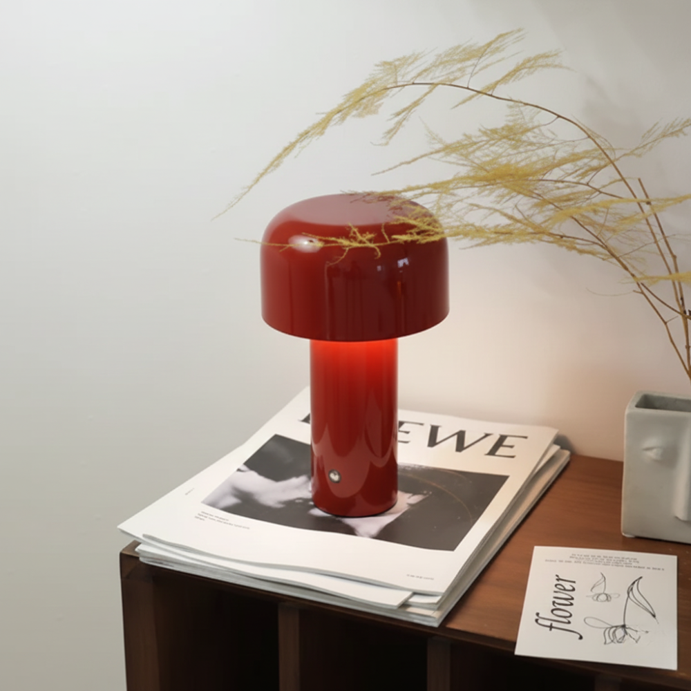 Roma – Kabellose Tischlampe im Pilzdesign | 1+1 GRATIS