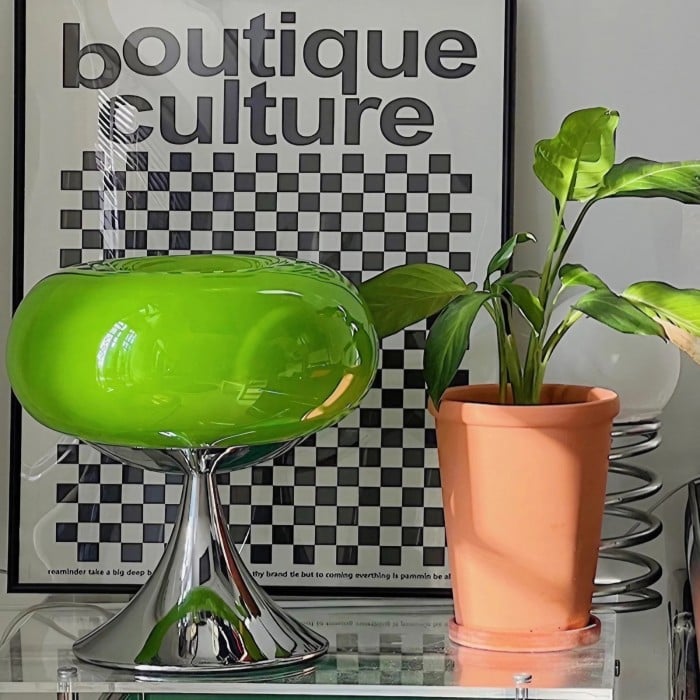 Aurelia Bauhaus Apfelglas Tischlampe | Kaufe eine, erhalte eine gratis!