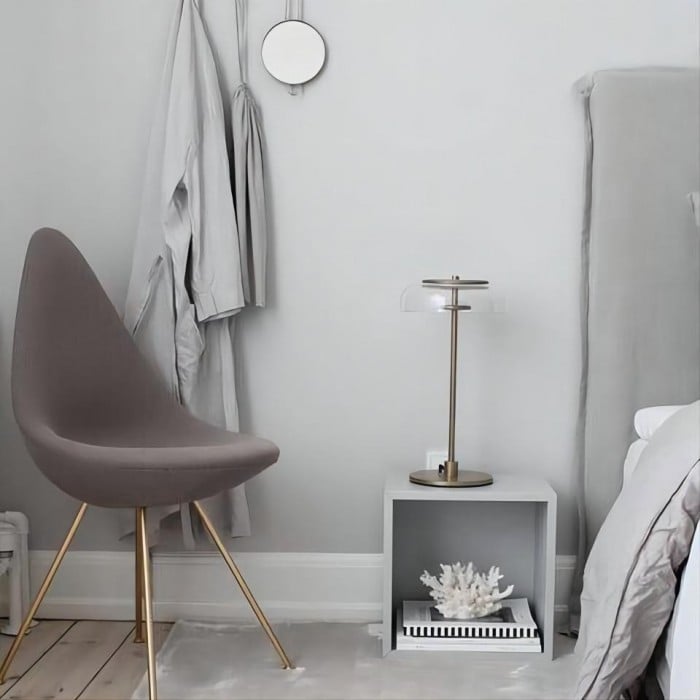 Marino Bloshi Runde Glas Tischlampe - Kaufen Sie eine, erhalten Sie eine gratis!