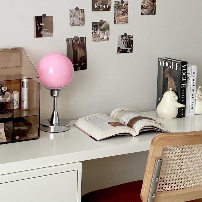 Vitale Bauhaus Candy Ball Glas Tischlampe - Kaufen Sie eine und erhalten Sie eine gratis!