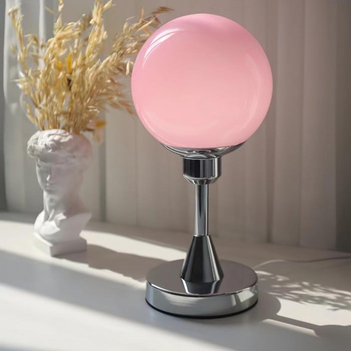 Vitale Bauhaus Candy Ball Glas Tischlampe - Kaufen Sie eine und erhalten Sie eine gratis!