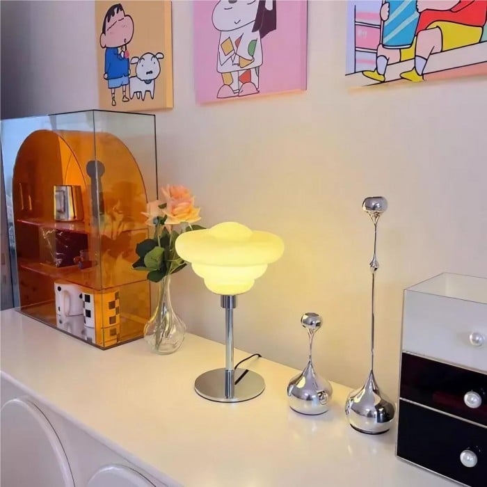 Bauhaus Eiertart Ripple Glass Table Lamp | Buy One, Get One Free