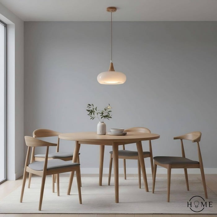 Violetta Bauhaus-Style Orange Disc Pendant Light | Buy One, Get One Free