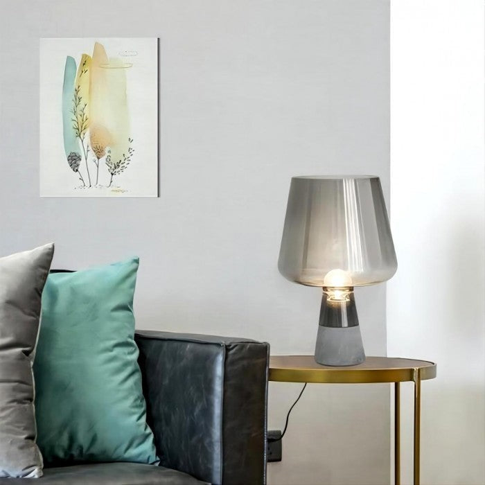 Raymund Industrielle Glas Tischlampe - Kaufen Sie eine, erhalten Sie eine gratis!