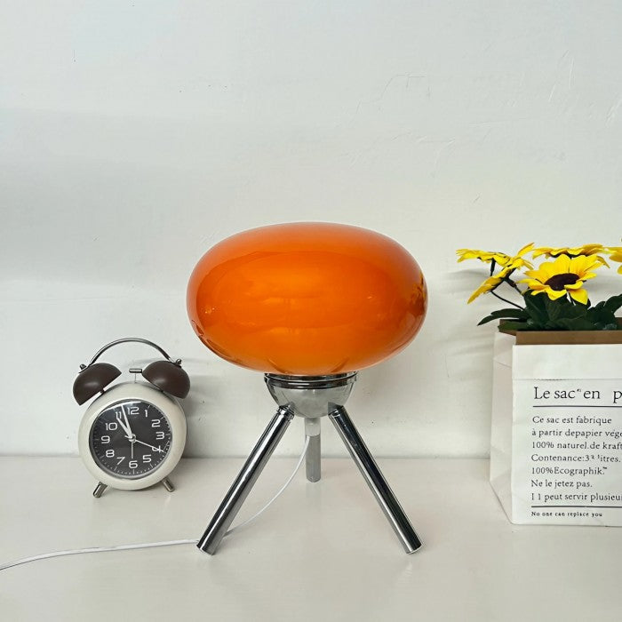 Juliette Bauhaus Glas Dreibein Tischlampe - Kaufen Sie eine, erhalten Sie eine gratis!