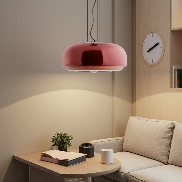 Rossi Macaron Buntglas Pendelleuchte | Kaufen Sie eine, erhalten Sie eine gratis!