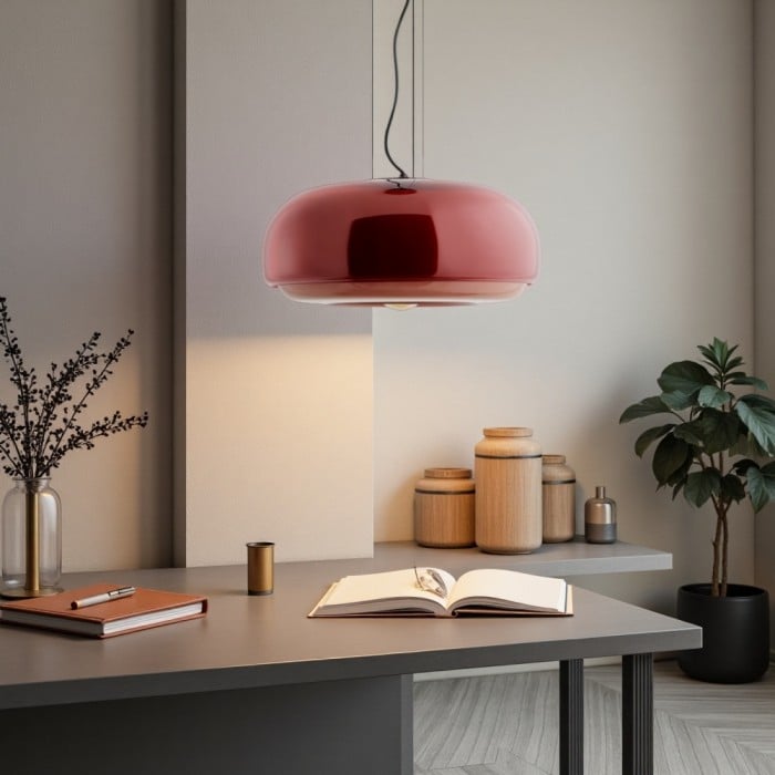 Rossi Macaron Buntglas Pendelleuchte | Kaufen Sie eine, erhalten Sie eine gratis!