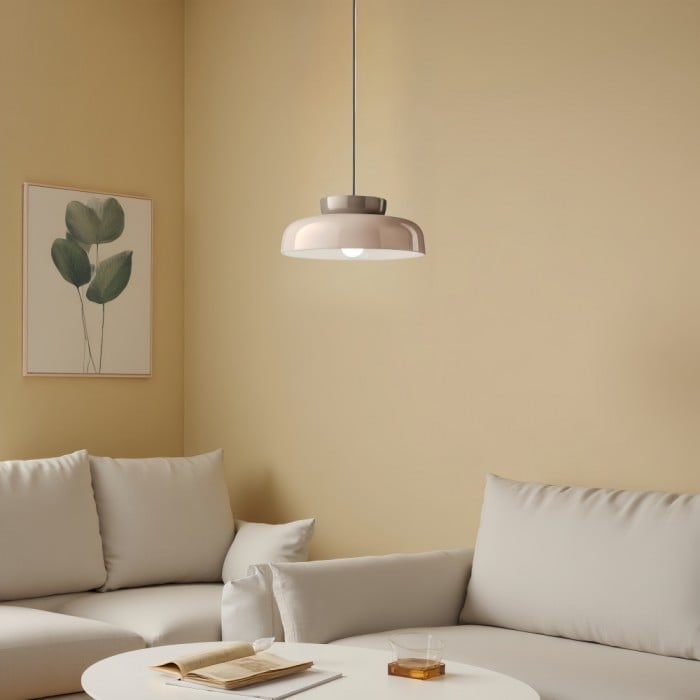 Alessandra Bauhaus-inspirierte Pendelleuchte Disklampe | Kaufen Sie eins, erhalten Sie eins im Angebot