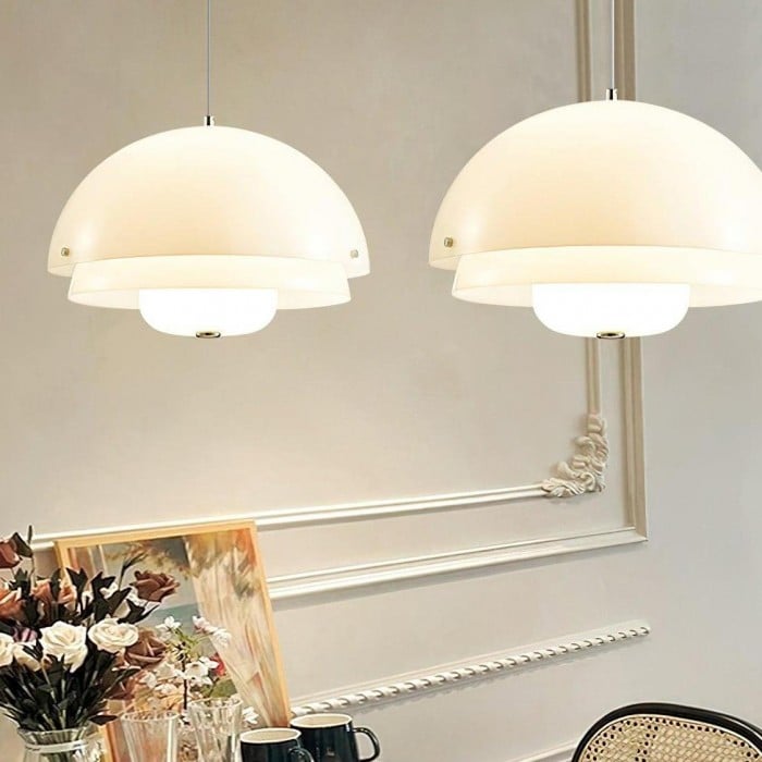 Bianca Milchweiße Pendelleuchte | Kaufen Sie eine und erhalten Sie eine gratis!