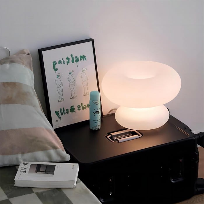 Olivier Glas Donut Bauhaus Tischlampe | Kaufen Sie eine, erhalten Sie eine gratis!