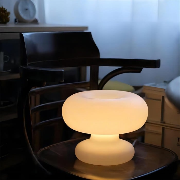 Olivier Glas Donut Bauhaus Tischlampe | Kaufen Sie eine, erhalten Sie eine gratis!