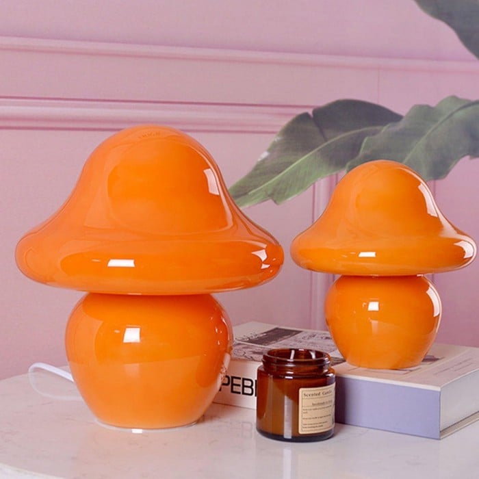 Daniel Bauhaus Pilz Glas Tischlampe - Kaufen Sie eine, erhalten Sie eine kostenlos!