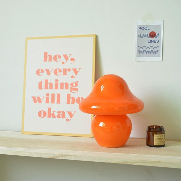 Daniel Bauhaus Pilz Glas Tischlampe - Kaufen Sie eine, erhalten Sie eine kostenlos!