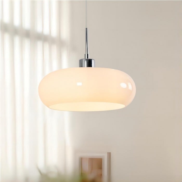 Celeste Retro Bauhaus Glas Pendelleuchte | Kaufen Sie eine, erhalten Sie eine kostenlos dazu!