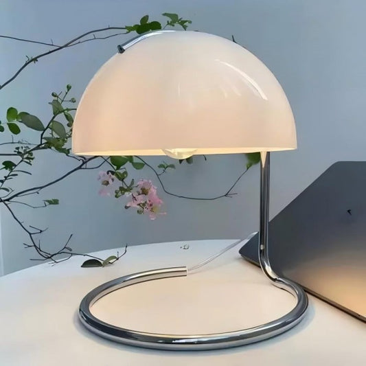 Bauhaus Pudding Glas Tischlampe - Kaufen Sie eine, erhalten Sie eine gratis!