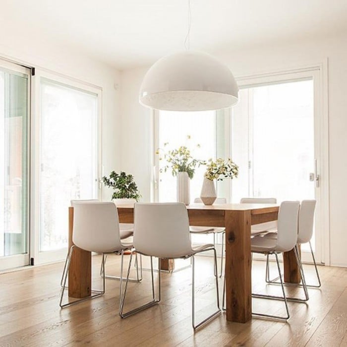 Nicolas Weißer Gips Pendelleuchte | Kaufe eins, erhalte eins gratis!